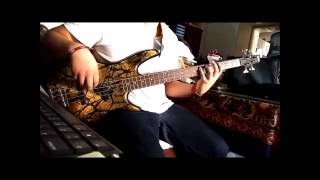 Panteon Rococo  La Dosis Perfecta Bass Cover [upl. by Comras]