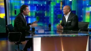 CNN Official Interview Dwayne The Rock Johnsons new goals [upl. by Ennahteb]