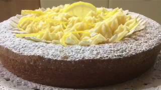 Torta di mandorle e albumi al limoni 🍋  TUTTI A TAVOLA [upl. by Acillegna]