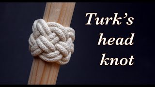 5L6B turks head knot [upl. by Ylrehs996]