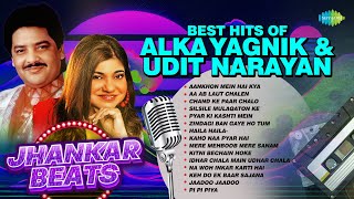 Best of Alka Yagnik and Udit Narayan  Aankhon Mein Hai Kya  Aa Ab Laut Chalen Chand Ke Paar Chalo [upl. by Sivatnod]