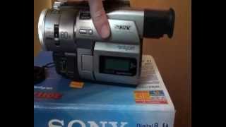 Review Sony DCRTRV110E Digital8 camcorder [upl. by Hamlin]