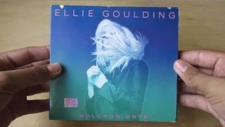 Halcyon Days  Ellie Goulding Album Deluxe Edition  Unboxing CD en Español [upl. by Ahsinac898]