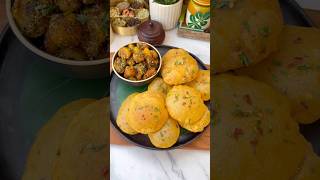 Tasty Suji Aloo Ki Puri Recipe😍 shorts trending winterspecial [upl. by Rehpotsrhc503]