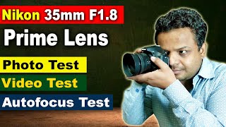 Nikon AFS DX Nikkor 35mm f18G Lens Review  Photo Sample  Video Test  AF Test  Lens Noise Test [upl. by Gnous457]