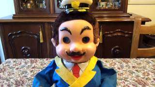 Drinking Captain Bartender Nomura Tin Toy [upl. by Fisch]