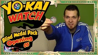 YoKai Watch Series 1 Blind Medal Pack Openings  Part 5  Castellius MAX SHINY [upl. by Sly520]