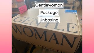 Gentlewoman package Unboxing [upl. by Izmar480]