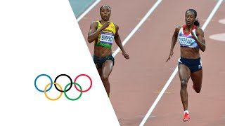 Womens 200m SemiFinals  Adeoye Simpson amp Peter  London 2012 Olympics [upl. by Anale107]