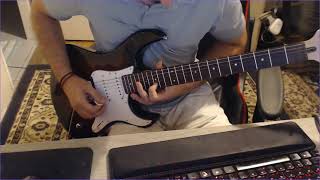 Joe Satriani  Crushing Day Outro Cover [upl. by Goldston382]