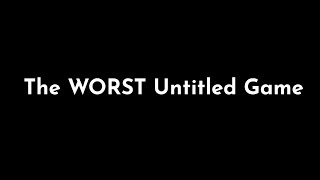 The Worst Game EVER Roblox [upl. by Fedora558]