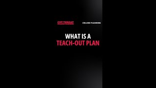 What Is A TeachOut Plan [upl. by Nnave]