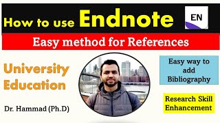 How to use endnote for references in MS word [upl. by Ariat227]