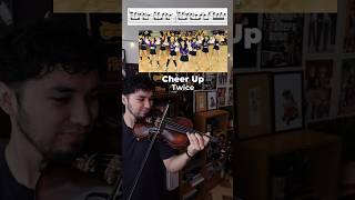 𝗧𝘄𝗶𝗰𝗲  𝘾𝙝𝙚𝙚𝙧 𝙐𝙥 🎻🤍 Partitura • Sheet music • Tutorial twice kpop violin [upl. by Dawes178]