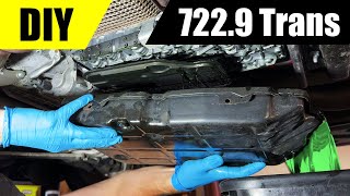 Mercedes Transmission Oil Service DIY  7229  7Speed Auto [upl. by Mchenry]