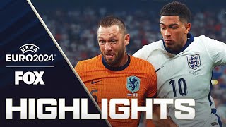 Netherlands vs England Highlights  UEFA Euro 2024  Semifinals [upl. by Nosrej]