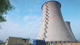 NUCLEAR DISASTER CLEANUP SIMULATOR  An INSANE New Mission amp Season for Snowrunner New Map amp Trucks [upl. by Aynodal325]