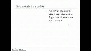 Introduksjon til Geometri [upl. by Fugate]