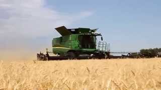 Harvest 2012 John Deere Combines GoPro High Definition [upl. by Candice]