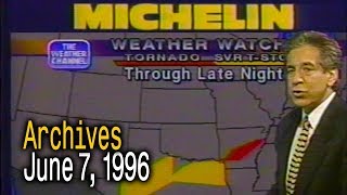 The Weather Channel Archives  June 7 1996  Overnight [upl. by Hartzke54]