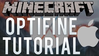 Minecraft How to Install Optifine  Mac OS X El Captain [upl. by Airoled]