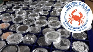 Join the Silver Movement Become A Silver CRAB Coins Rounds and Bars [upl. by Ninon]