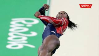 Cómo la gimnasta Simone Biles llegó a ser la reina de Río 2016 [upl. by Arline]