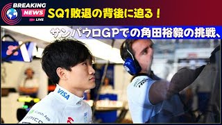 サンパウロGPでの角田裕毅の挑戦、SQ1敗退の背後に迫る！角田裕毅 VCARB リアムローソン F1 サンパウロGP スプリント予選 SQ1 SQ2 SQ3 [upl. by Adlesirhc925]