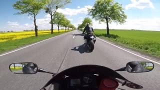 CBR 929RR Wheelie practice [upl. by Acirahs840]