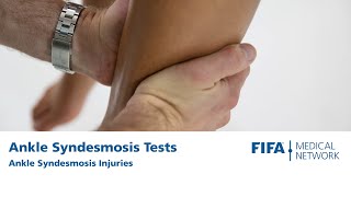 Ankle Syndesmosis Tests  Ankle Syndesmosis Injuries [upl. by Vyner]