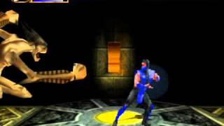 Mortal Kombat Mythologies  SubZero  Stage 8  Monster Shinnok Strategy [upl. by Lindgren]