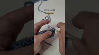 Comment faire une diminution avec la maille serrée  How to do a single crochet decrease [upl. by Brout]