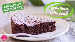 GATEAU AU CHOCOLAT et COURGETTE  Sans beurre léger et trop bon  facile et rapide [upl. by Leima]