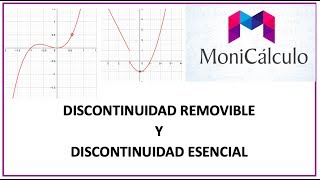 DISCONTINUIDAD REMOVIBLE Y DISCONTINUIDAD ESENCIAL [upl. by Ahsikel]