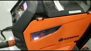 Kemppi MasterMig 353G is a compact MIGMAG welder with manual and synergic [upl. by Lilac]