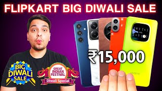 Top 5 Best Phones Under 15000 in Flipkart Big Diwali Sale amp Amazon Sale  Crazy Prices 🔥 [upl. by Dorehs]