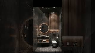 Modern Washroom Designs spacedetailinteriors interiordesign interior shorts reel washroom [upl. by Inele]