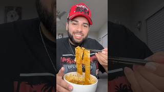 Noodle Mukbang spicy level 510 noodles mukbang noodleasmr ￼ [upl. by Apur]