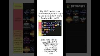 How many torches do I get epicthemusical tierlist [upl. by Juanne810]