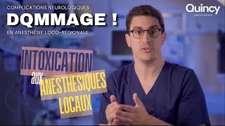 DQMMAGE   Toxicité des anesthésiques locaux  Dr Zanoun [upl. by Eirrek]