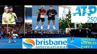 Big Day of Watching Tennis Pros at Brisbane International [upl. by Pattison]