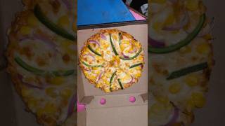 Aaj toh humare pass subhe subhe order aagaya veggie chesse pizza ka 😋 pizza foodie viral [upl. by Ecnerwal]