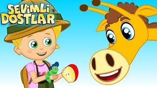 Zürafa  Sevimli Dostlar Çocuk Şarkıları 2018  Kids Songs and Nursery Rhymes [upl. by Anirahc]