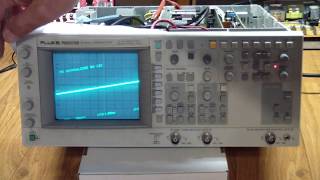 AE12 Fluke PM3370B Oscilloscope Repair [upl. by Thgiwd]