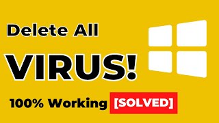 Delete All Viruses from Windows 1110 Remove All Virus from laptop2024 [upl. by Adnesor]