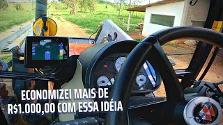 COMO INSTALEI O GPS AGRÍCOLA NO TRATOR MF4708 [upl. by Naam]