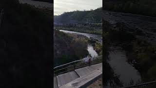 Ponte suspensa dos passadiços da Amieira do Tejo [upl. by Loring]