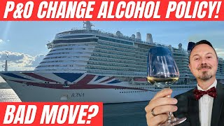 PampO Cruises CHANGE their Alcohol Policy What does it mean for you [upl. by Carita]