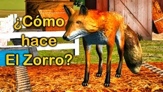 ¿ Cómo hace el zorro  Canciones de la Granja  Videos Educativos para Niños [upl. by Oiretule62]