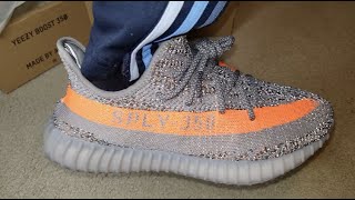 2021 YEEZY 350 V2 BELUGA RF Reflective  Legit Check  Try On Feet [upl. by Mechling]